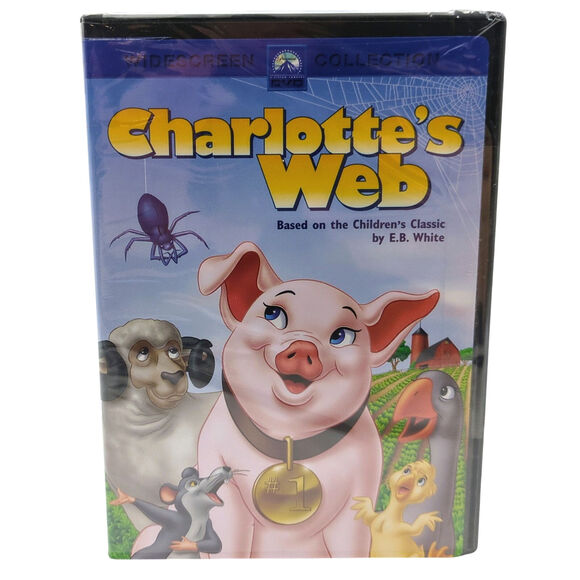 NEW Charlotte's Web Based On The Children’s Classic E.B. White 1973 Animated DVD - Picture 1 of 2